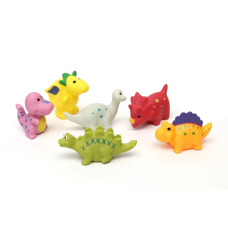Rich Variety Baby Bath Toy Set 2024 Dinosaurs Baby Bath Toys 11 Sets Animals Spray Water Children Interactive Toys