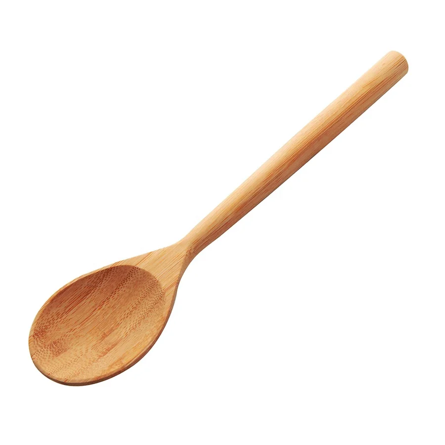 FLYWOD Kitchen Tools Wholesale Premium Bamboo Kitchen Utensils Soup Bamboo Spoon