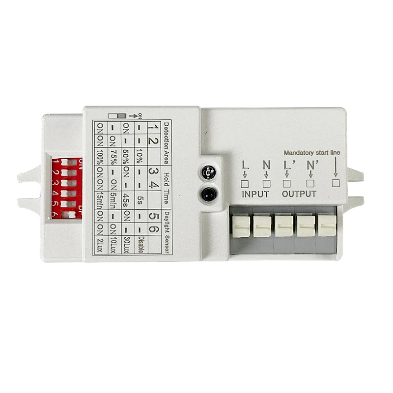 AC220V 110V 5.8GHZ Smart Microwave  Radar Motion Sensor module Ceiling surface Mount Motion Detector led Lighting Sensors Switch