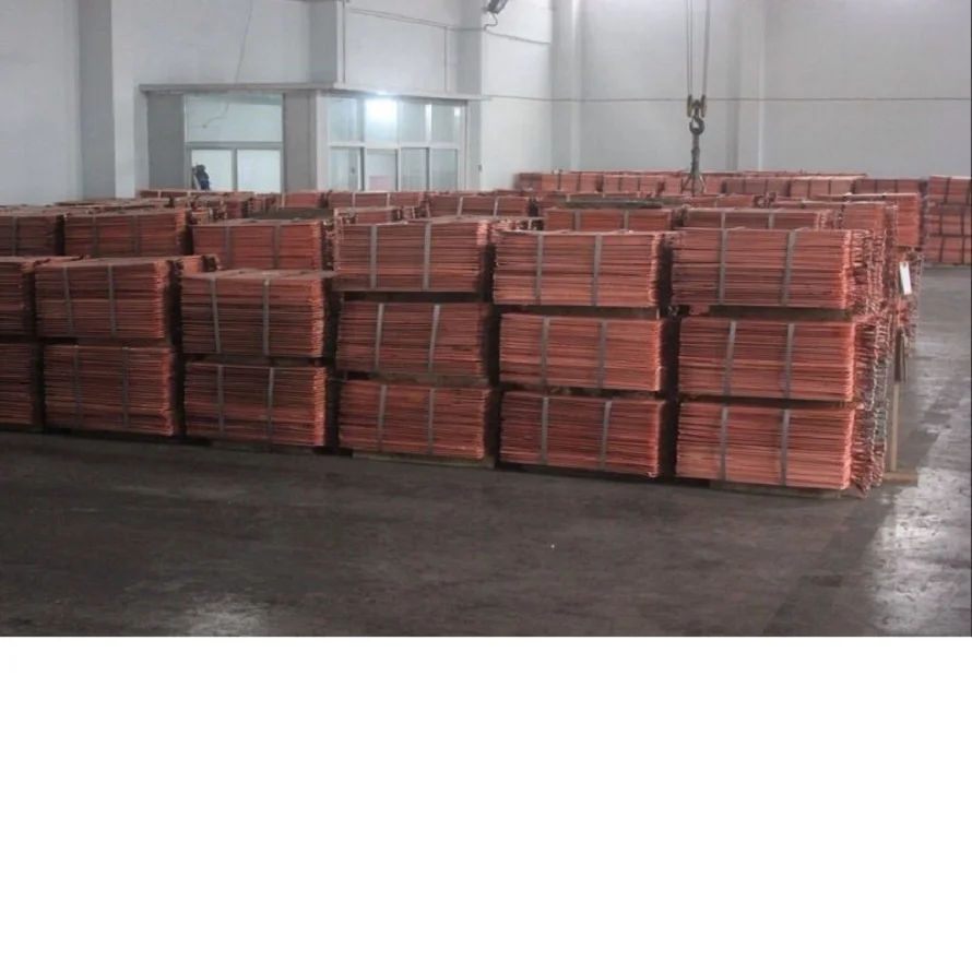COPPER CATHODES 105 kg (+/- 1 % )