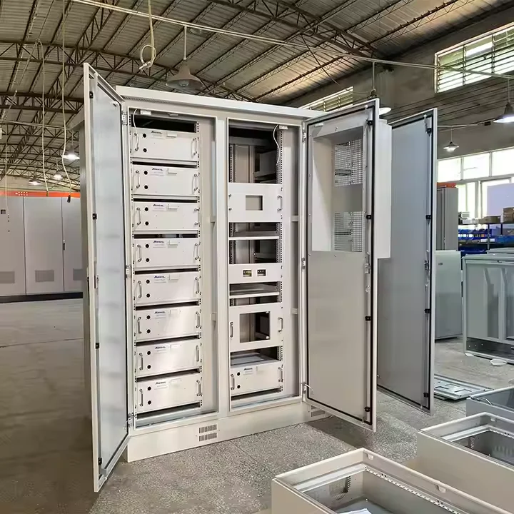 Factory Wholesale Outdoor Server Rack Waterproof Telecom Enclosures Telecom Street Cabinet Outdoor Network Communication Cabinet