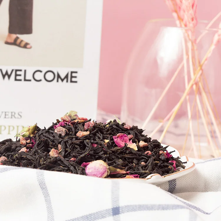 French Ginger Peach Fruity Black Tea Almond Caramel Passion Fruit Orange Cinnamon Raspberry Spice Vanilla Black Flavored Tea