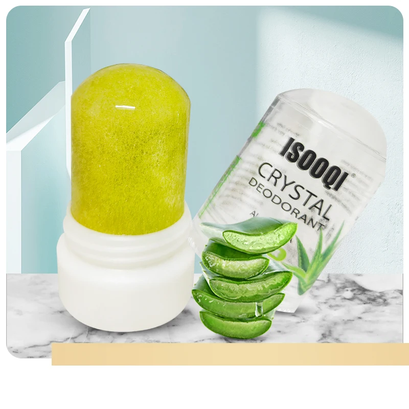 MAGICARE 60G Mangosteen Alum Stick Potassium Alum Block Antiperspirant Stone Crystal Deodorant Natural Unisex piedra de alumbre