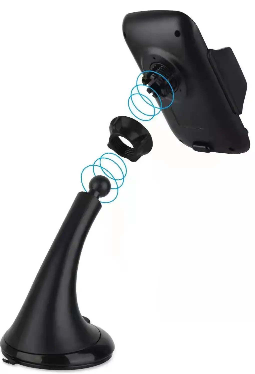 Лидер продаж 2022, держатель для телефона на присоске с ПВХ основанием и сертификатом REACH