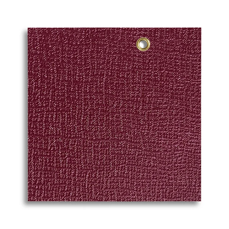 Customization Red Abstract Geometric Small Pattern Synthetic Leather Price Pu Synthetic Soft Leather