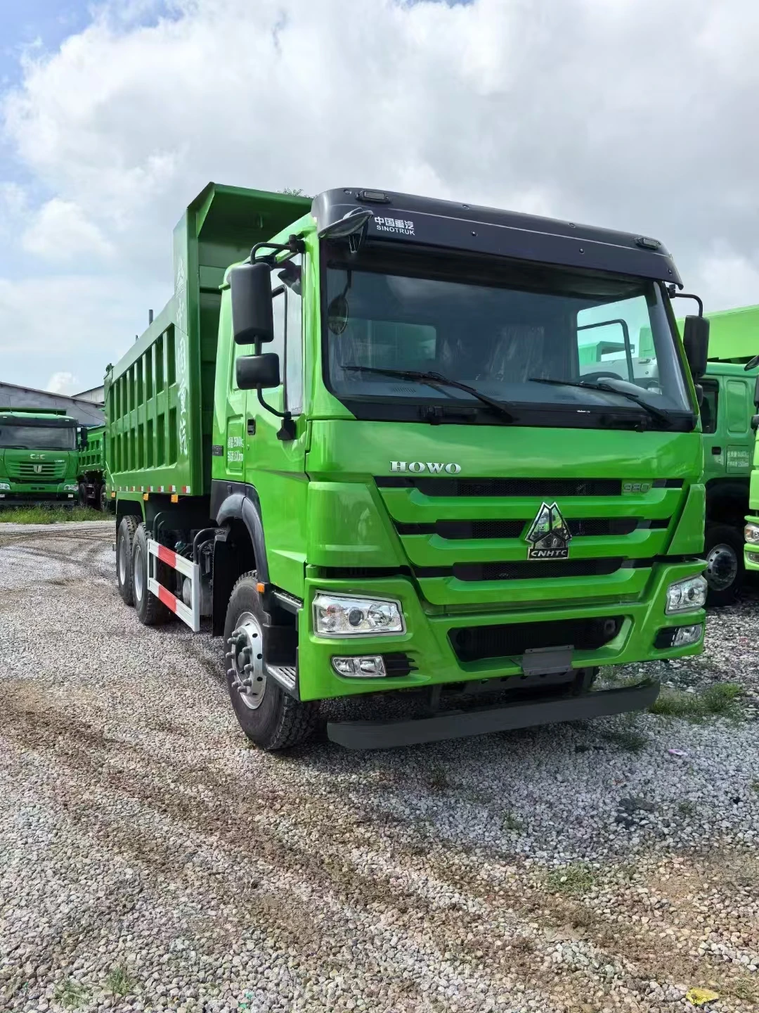 ChinaHot selling African Howo dump truck 6x4 8X4 10 wheel small dump truck, second-hand new status truckCustomized cheap sale