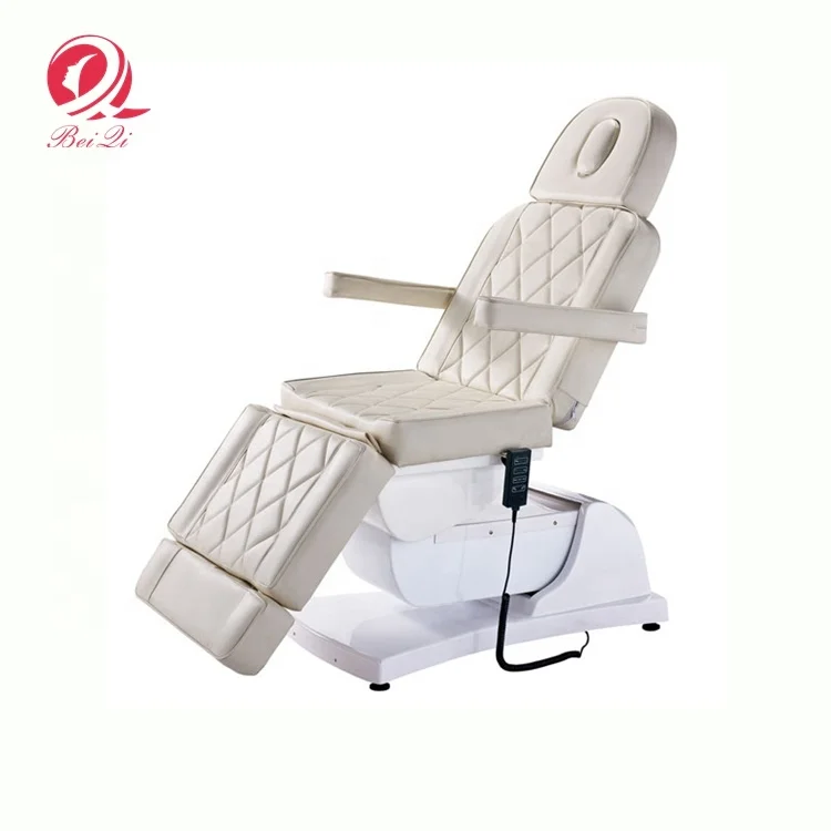 High quality body facial cosmetic electric spa table massage bed