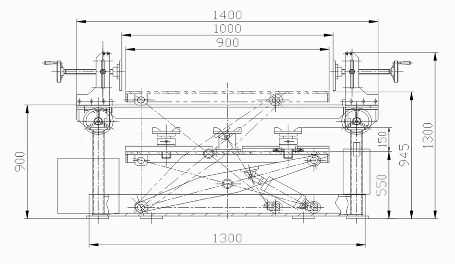 amorphous lacing table