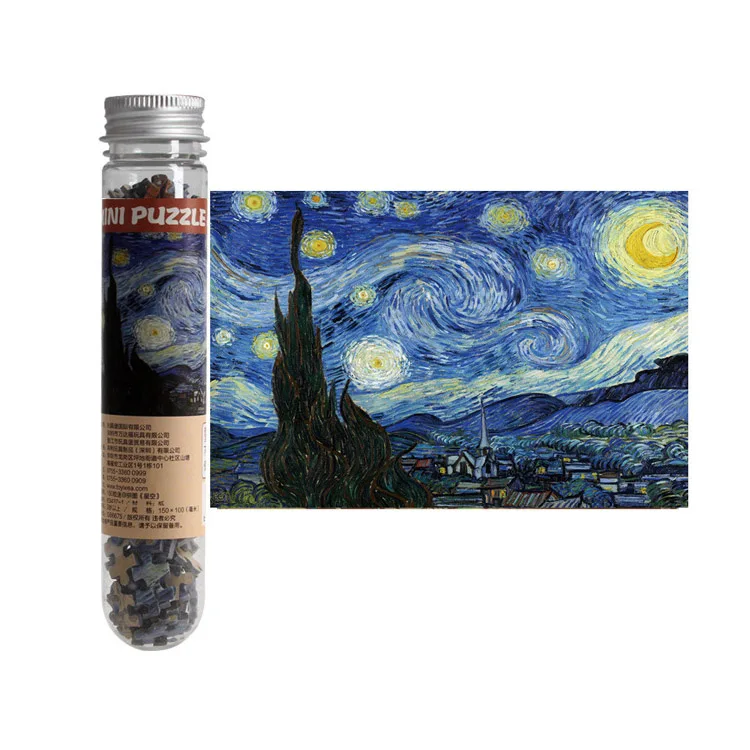 Uptodate Buy Paper 150pcs Jigsaw Puzzle Small Tube Puzzle Paint Puzzle