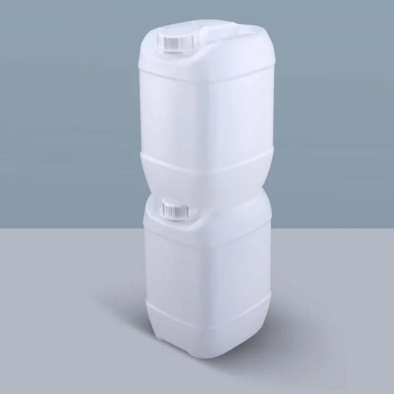 Thickened Food Grade Plastic Packaging Chemical Liquid Stacking Barrel Square 5L Litre Alcohol Dispensing drum