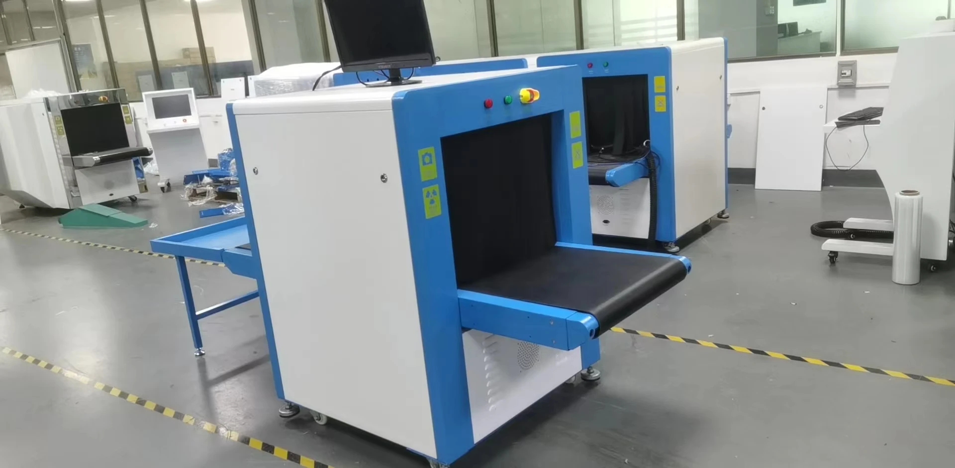 Dual Energy X Ray Baggage Scanner High Resolution xray machine security