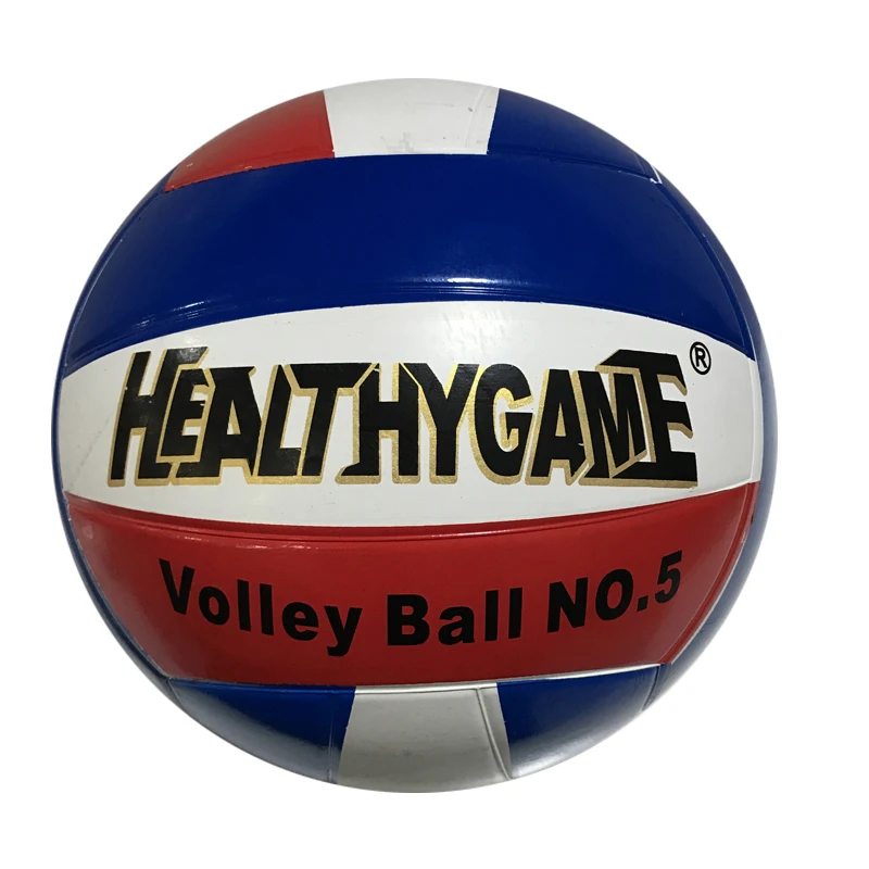 Wholesale customized official quality branded beach size 5 rubber volleyball