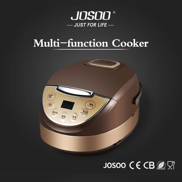 Chinese Cheap Price Small Simple Multi Function Spherical Rice Cooker 5L Electric Cooking Pot With Steamer 1.8Litre