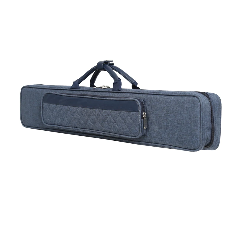 Custom Soft Snooker & Billiard Cue Carrying Case with Shoulder Strap Waterproof Pool Cue Bag