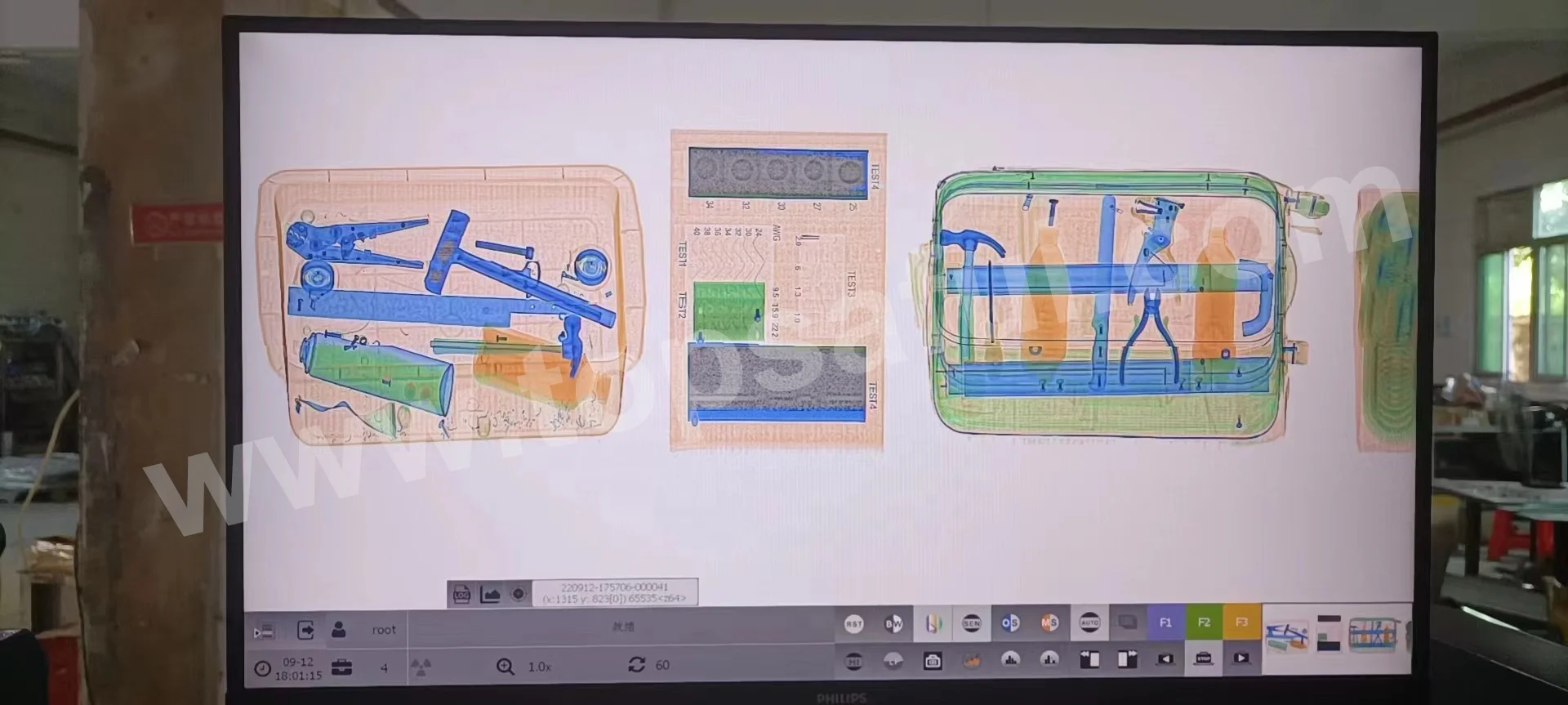 Hot Selling 6040 140KV Multi Energy Security Airport X-ray Baggage Scanner Machine