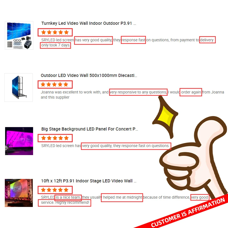 Pantalla LED P2.5 P2.6 P3 P3.91 P2 Exterior 500x500 500x1000 LED Guangdong Shenzhen LED Display Screen Price