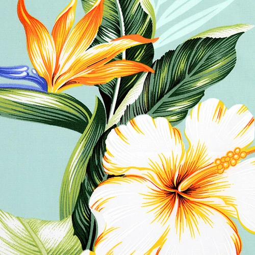 
Cotton Fabric Wholesale Fabric Cotton Hawaii Shirt Fabric 