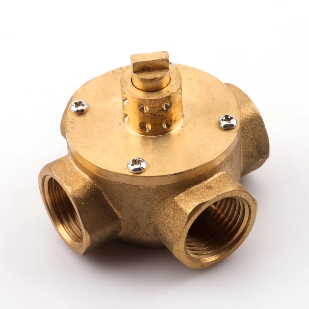 
OUKE 4-way Motorized Ball Valve Electric Ball Valve 