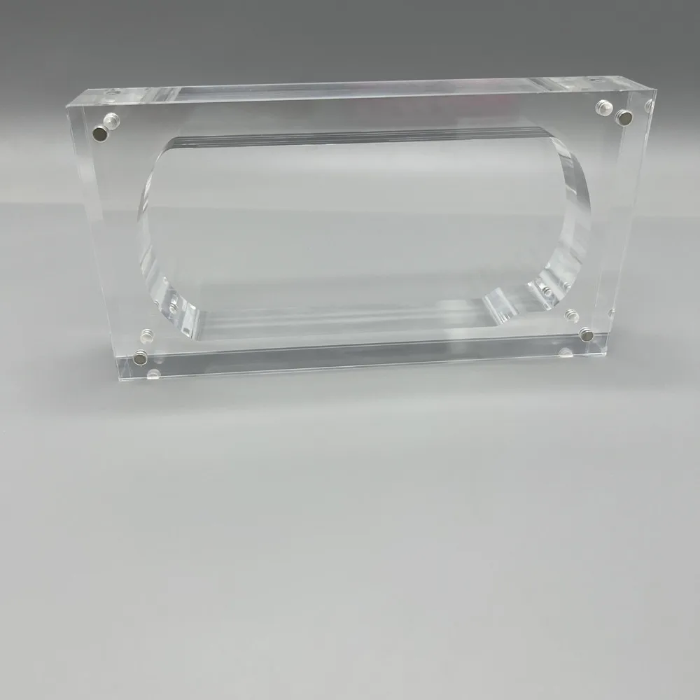 High transparency acrylic magnetic cover console storage box for PlayStation Portable PSP 1000