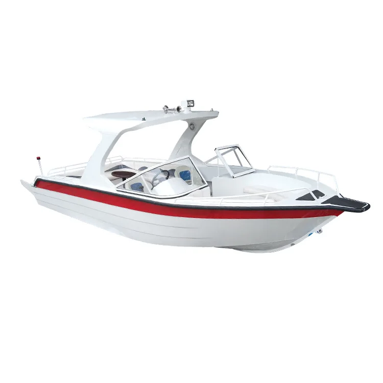 High Speed Boat Water Vehicle 8.3m Aluminum Fishing Yachts used on rivers, sea, and lake