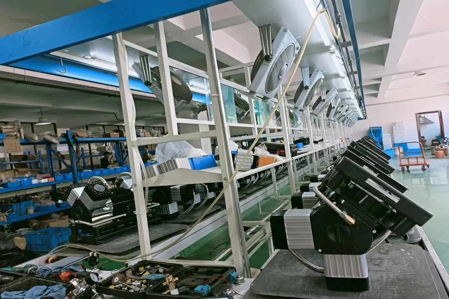 Electric Direct Driven 110V/220V Small Air Compressor Air Flow Rate 130l/min @1Mpa pressure