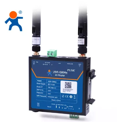 USR-G806s-EAU WiFi промышленный 4G LTE маршрутизатор Поддержка Modbus RTU к TCP и openVPN