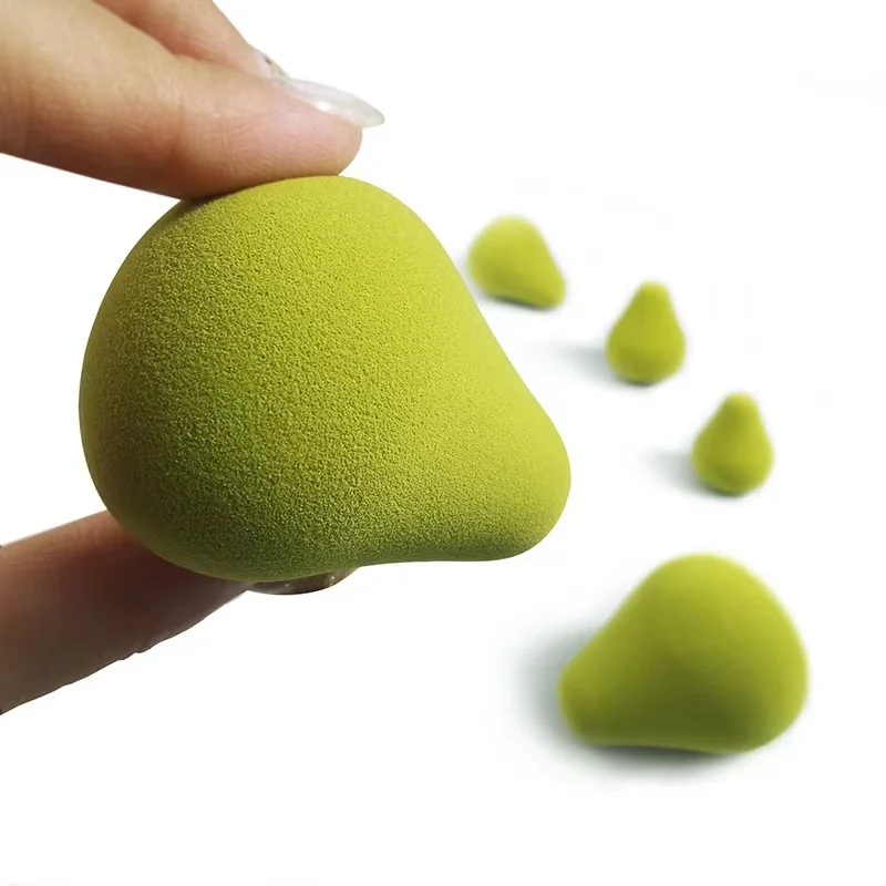 4pcs OEM Custom Foundation Beauty Sponge Make Up Powder Puff Wholesale Makeup Sponges Blender Latex Free With Box