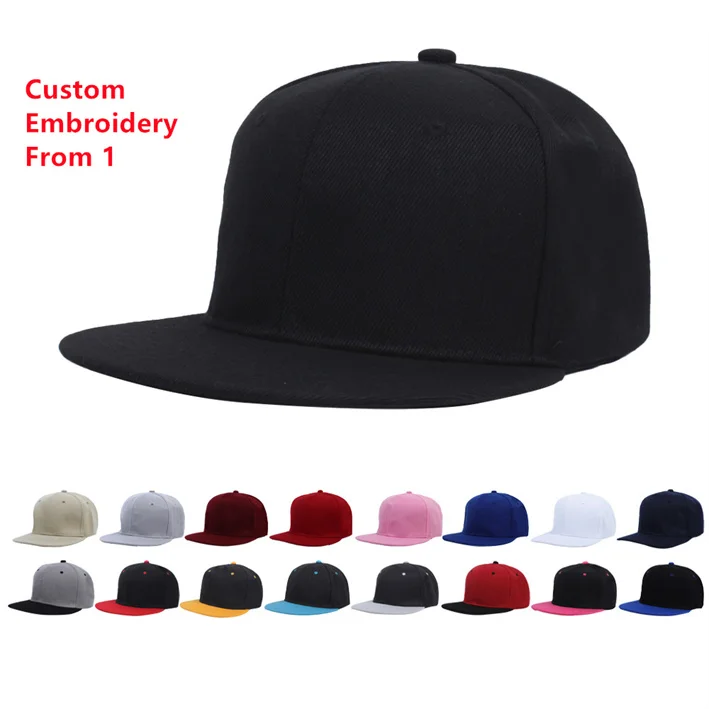 Fashion Sports Adjustable Baseball Cap Snapback Hats Custom Flat Bill 3d Puff Sublimation Print Mesh Foam Trucker Hat