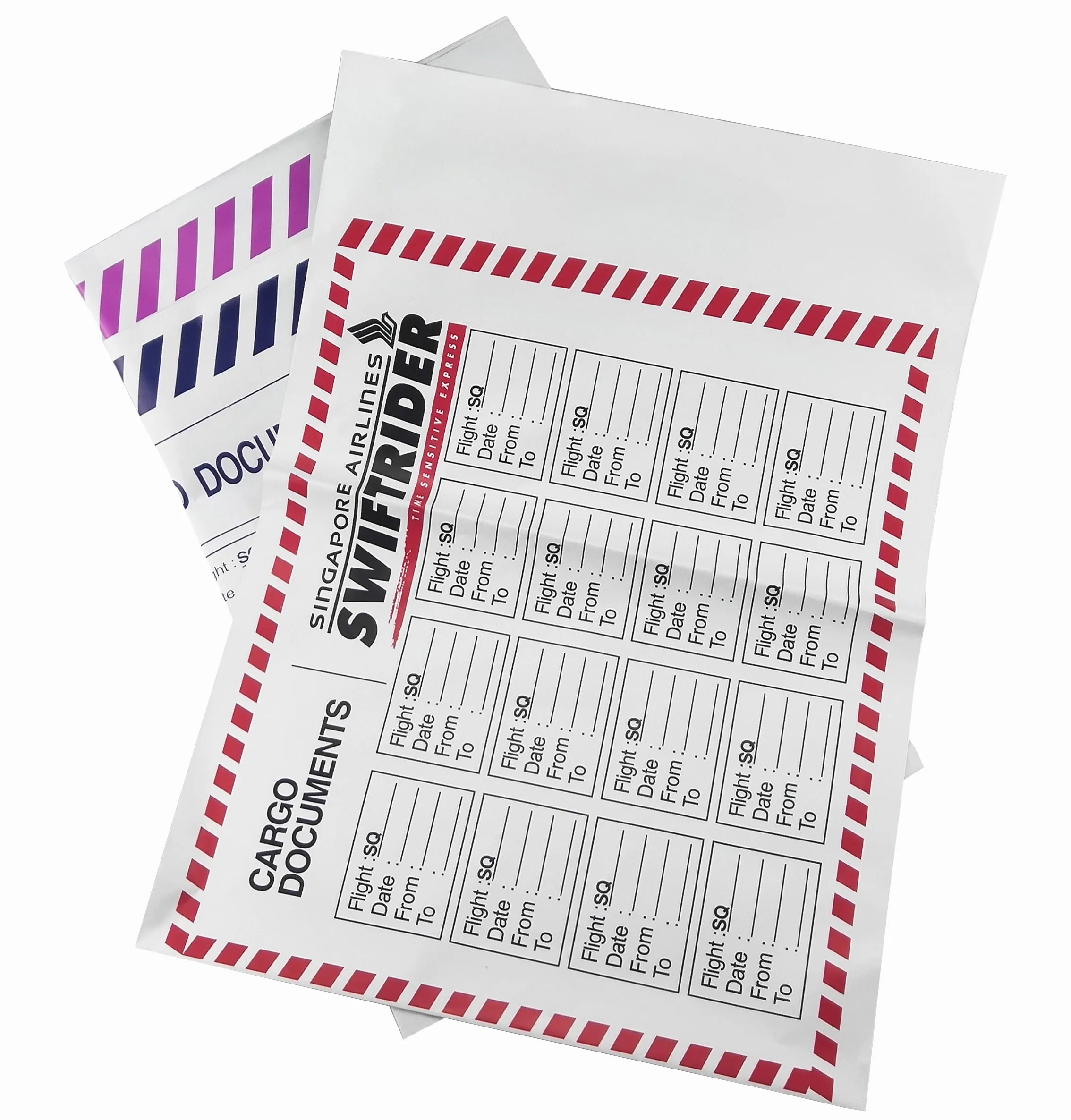 DHL Packing List Envelope Paper Courier Bags Mailing Bag