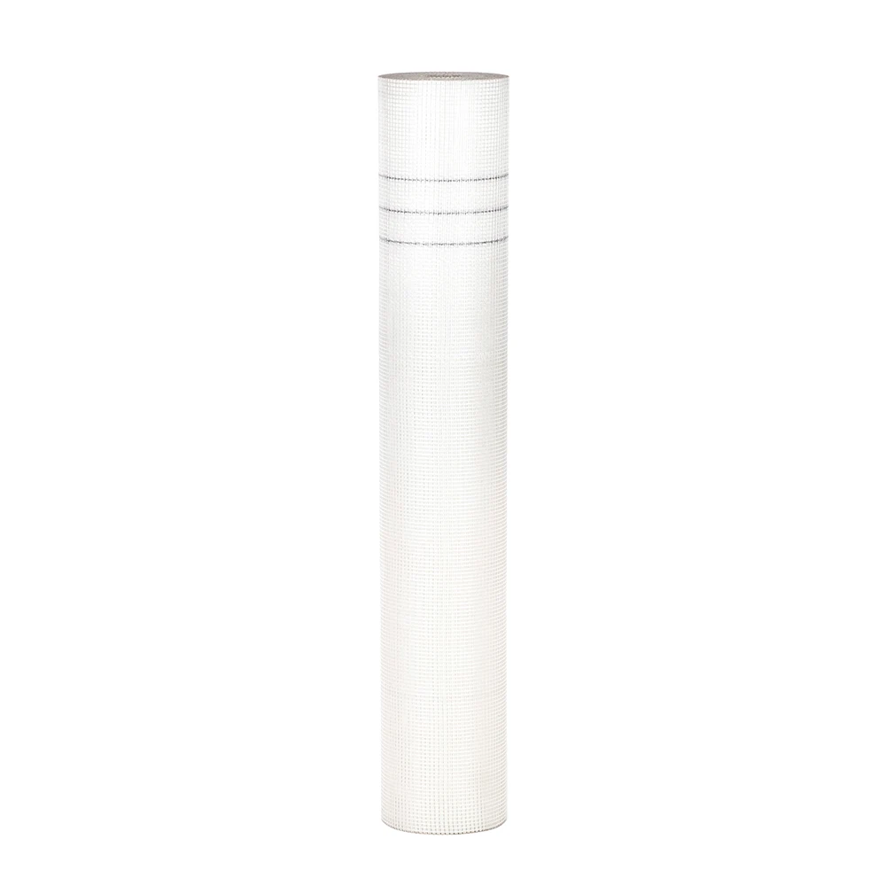 Factory direct sale white fiber glass mesh  9*9mm wall crack fiberglass mesh for construction