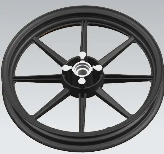 14 inch Vario 150 motorcycle rims 14 inch motorcycle aluminum alloy wheel