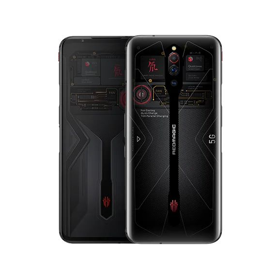 Новый прозрачный игровой смартфон Nubia Red Magic 5G с глобальной прошивкой 865 игровые мобильные