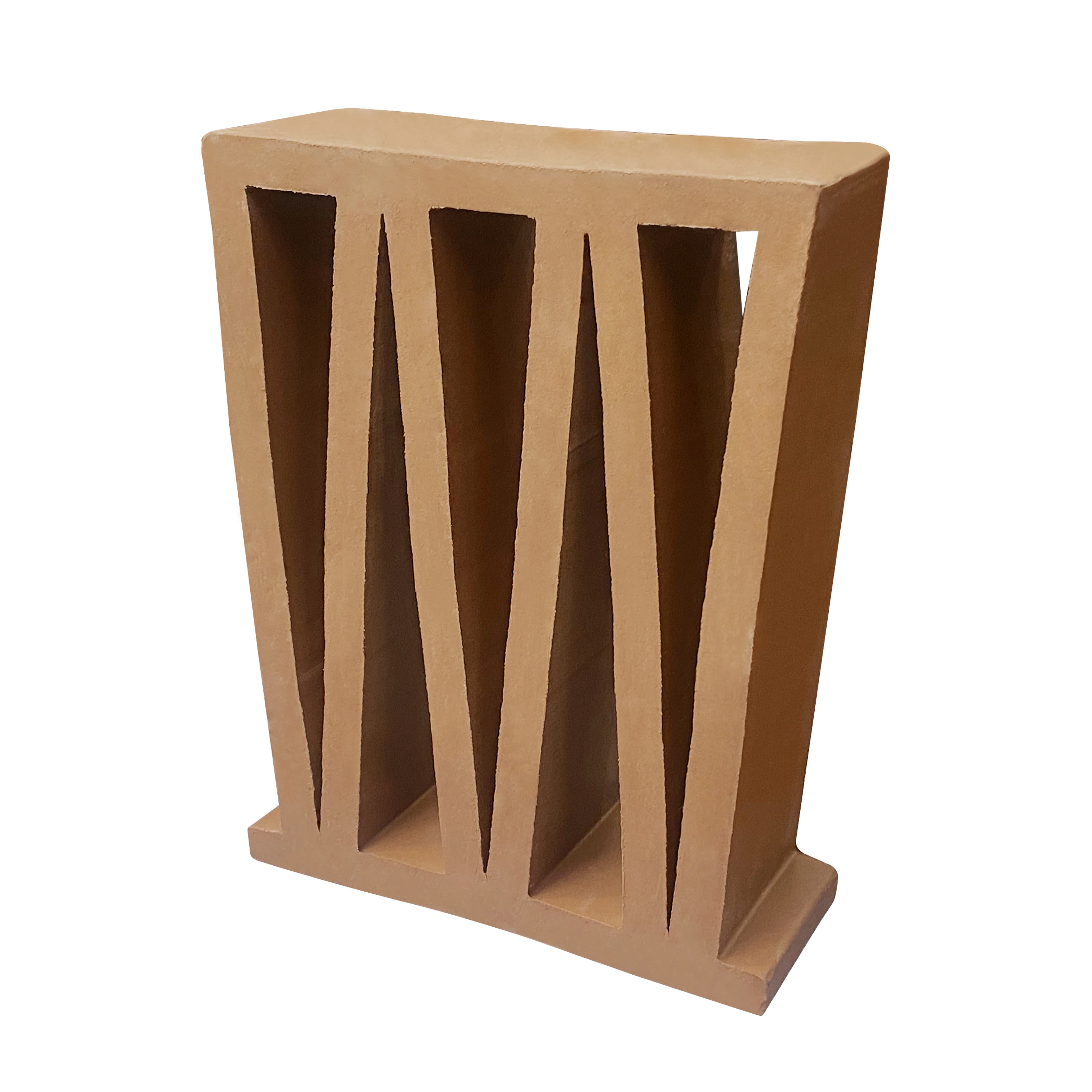 Экран плитка вентиляционный кирпич желтый глиняный Бриз блок для