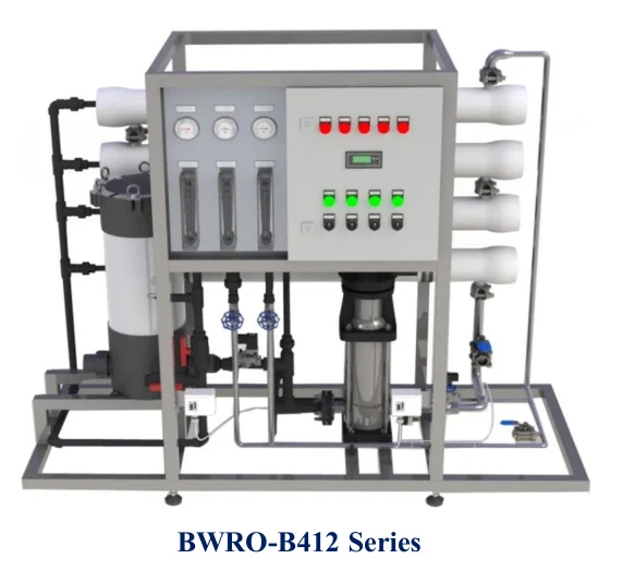 EWP BWRO-P412 Series Reverse Osmosis Systems Brackish Water Treatment