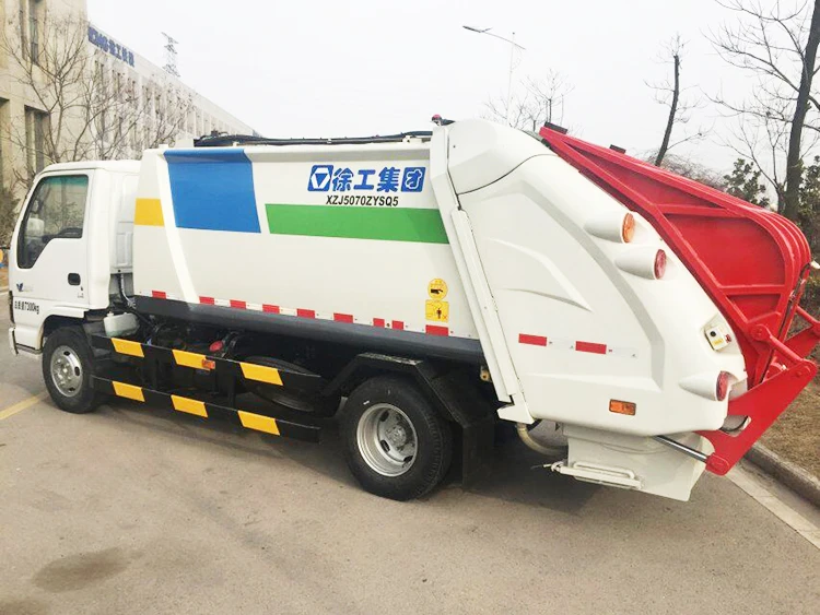  МАЛЕНЬКИЙ СЖАТЫЙ МУСОРОВОЗ XCMG 3ton 6m3