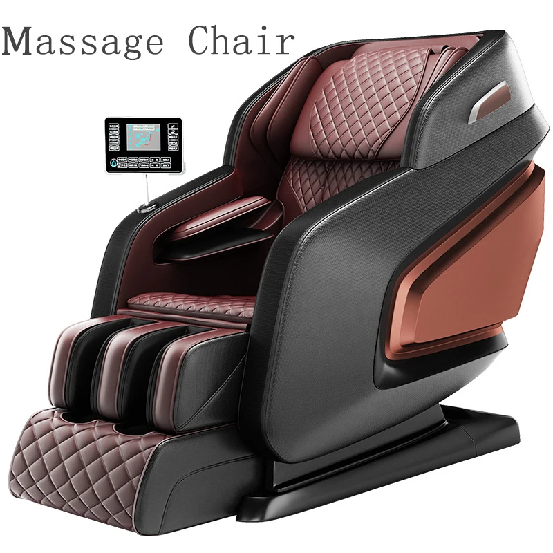 Full body Multi function Massage Chair Wholesale Household Zero gravity Space Cabin Sofa  Luxury Dark Brown Massage tools