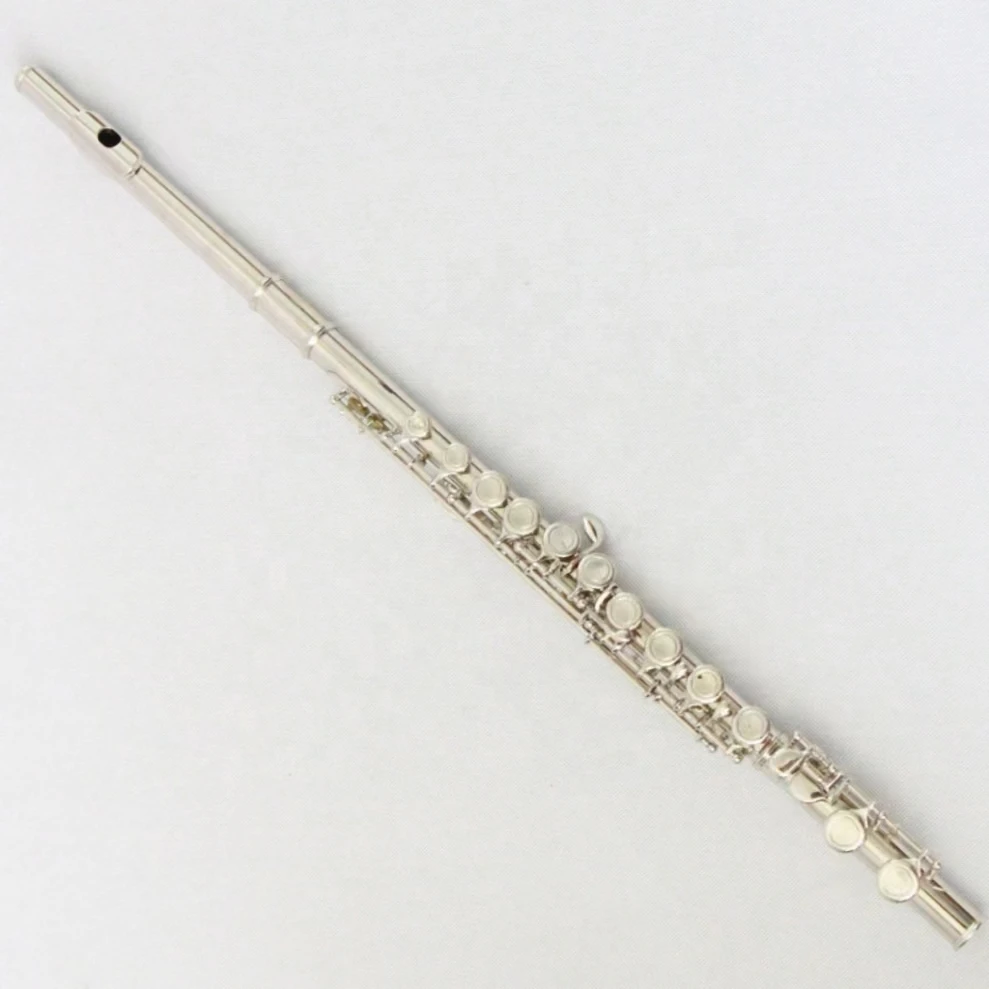 Cupronickel Flute 16 Closed Hole Music Instruments for Beginners