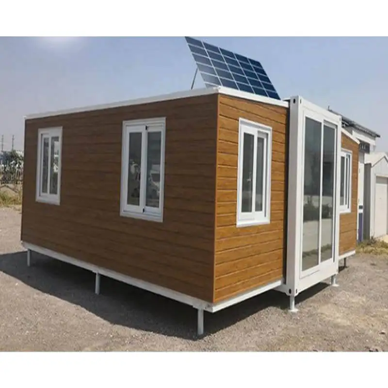 20FT складной контейнерный дом изготовленный ресторан большой расширяемый