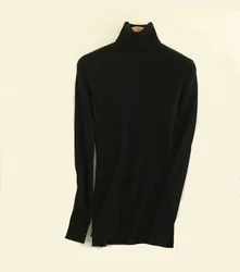 wholesale new style knitting spring and autumn long sleeve men cashmere turtleneck sweater