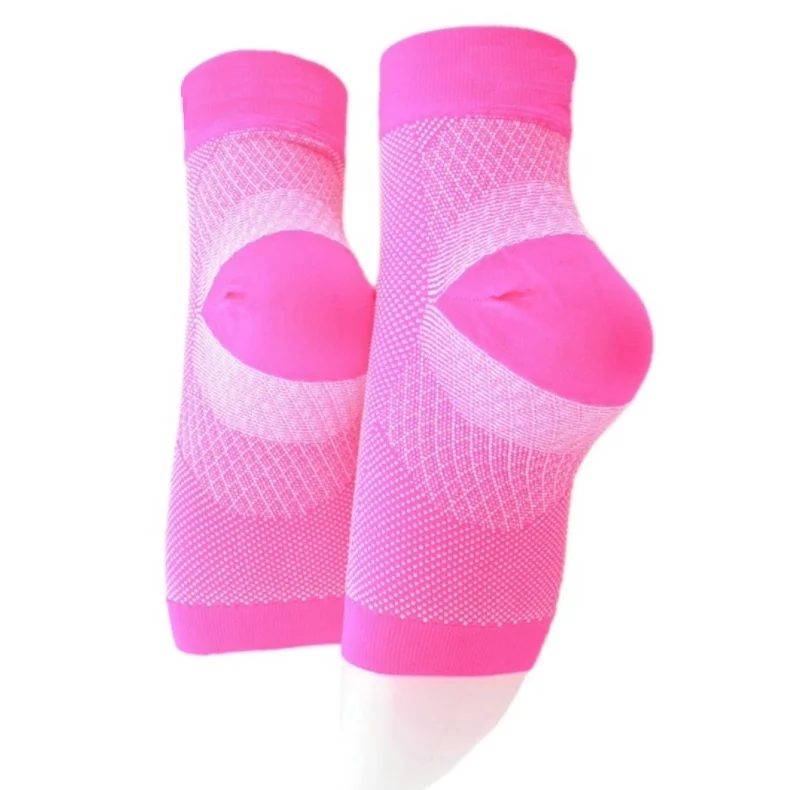 Outdoor Sports Short Boat Socks Foot Sleeve Plantar Nylon Foot Angel Sleeve Open Toe Women Crew Socks Compression Socks For Mens