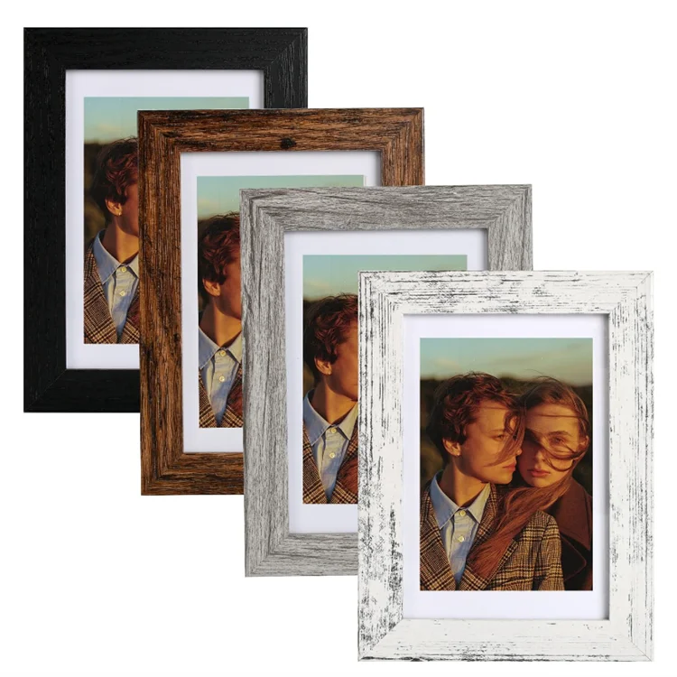 3,5x5 фотографий с ковриком или 4x6 фотографий без коврика фоторамки из натурального стекла дисплей Лучшие продажи 4x6 фоторамка