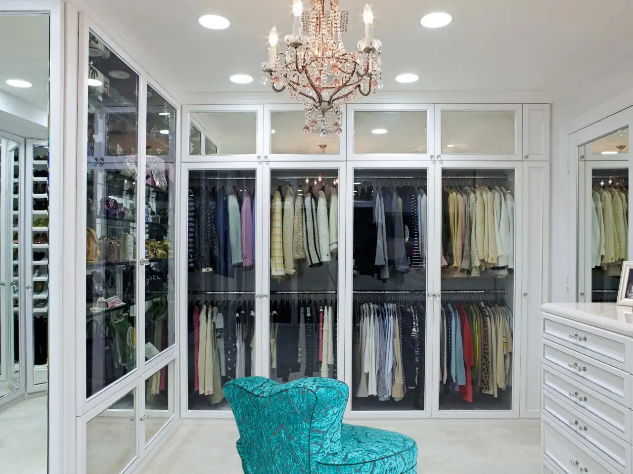 BFP Manufacturer French Madera Detachable Foldable Wardrobe Closet Bedroom Closet