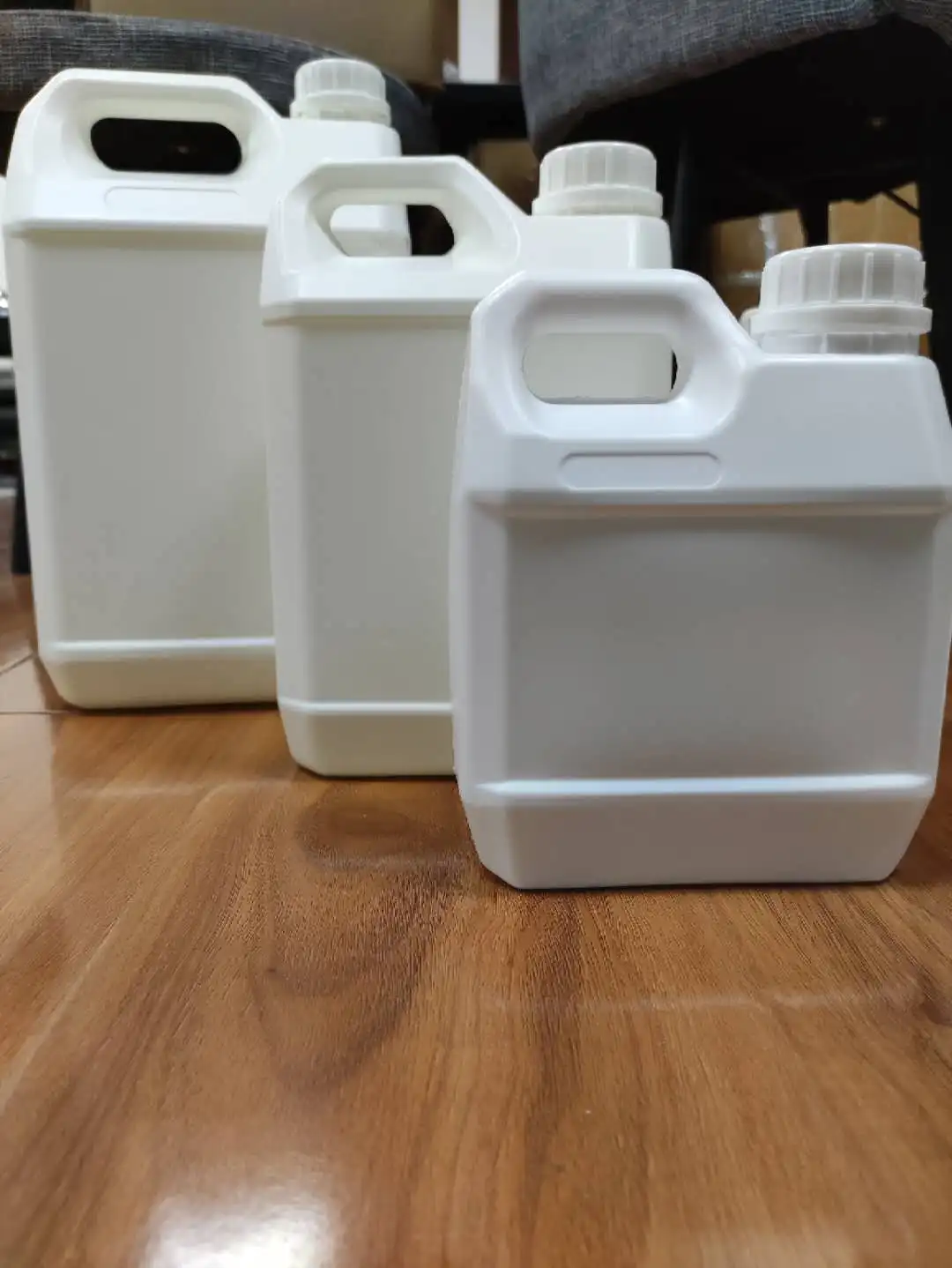 High quality food grade  White square plastic bucket 1L/2.5L/6L