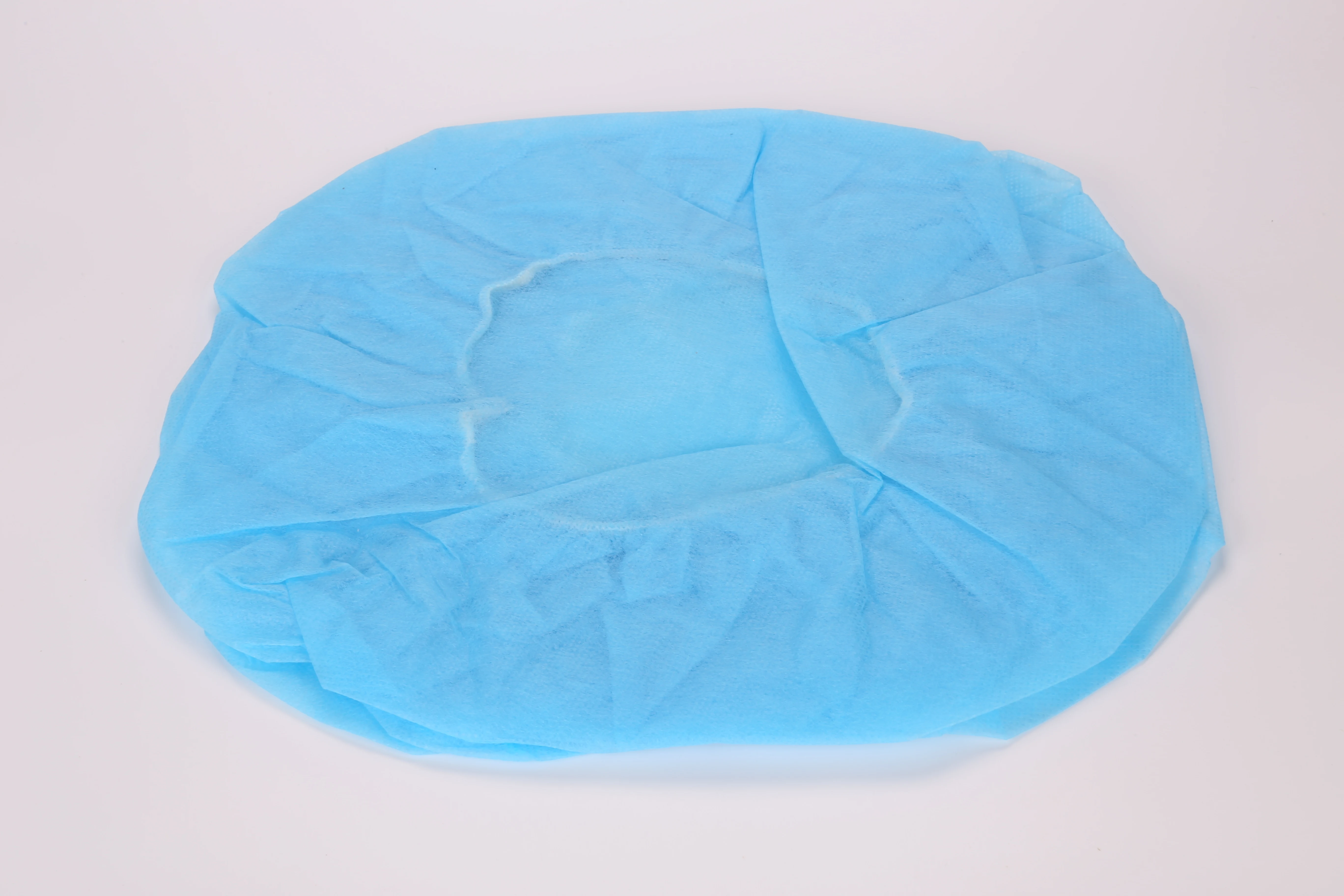 Wholesale Round Mop Cap Disposable Non woven Fabric Hair Net Round Caps