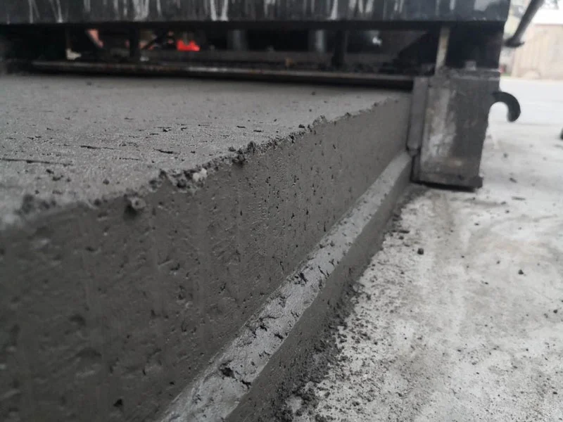 Prestressed precast concrete hollow core floor slab/roof slab machine for construction material machinery