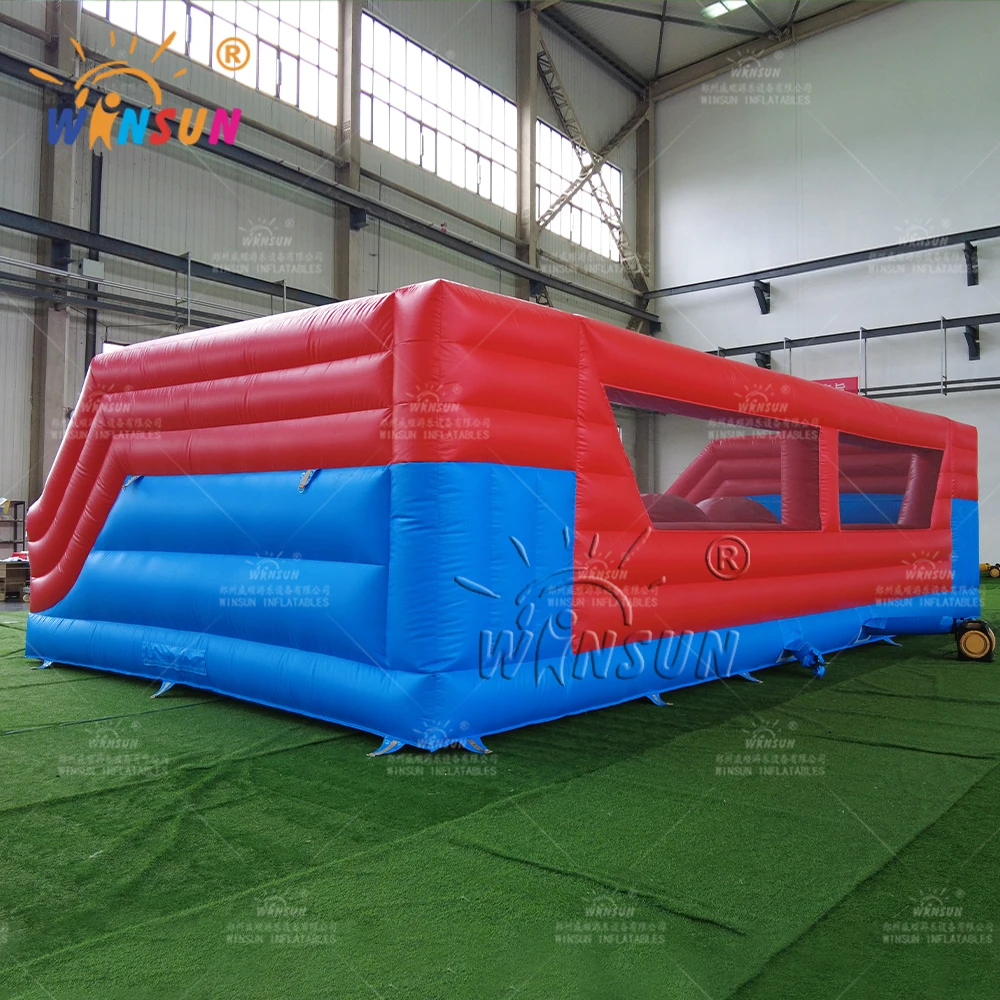 Wipe out jumping  inflatables leap games of inflatbales Elimination Challenge jumping games