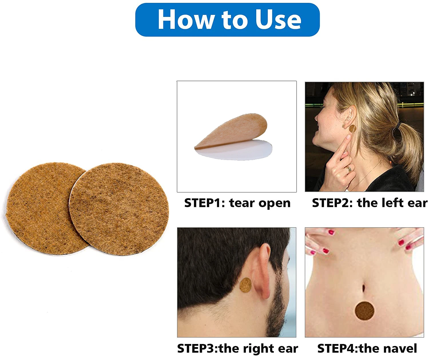 Wholesale Motion Sickness Plasters Healthcare Relief Carsickness Pads