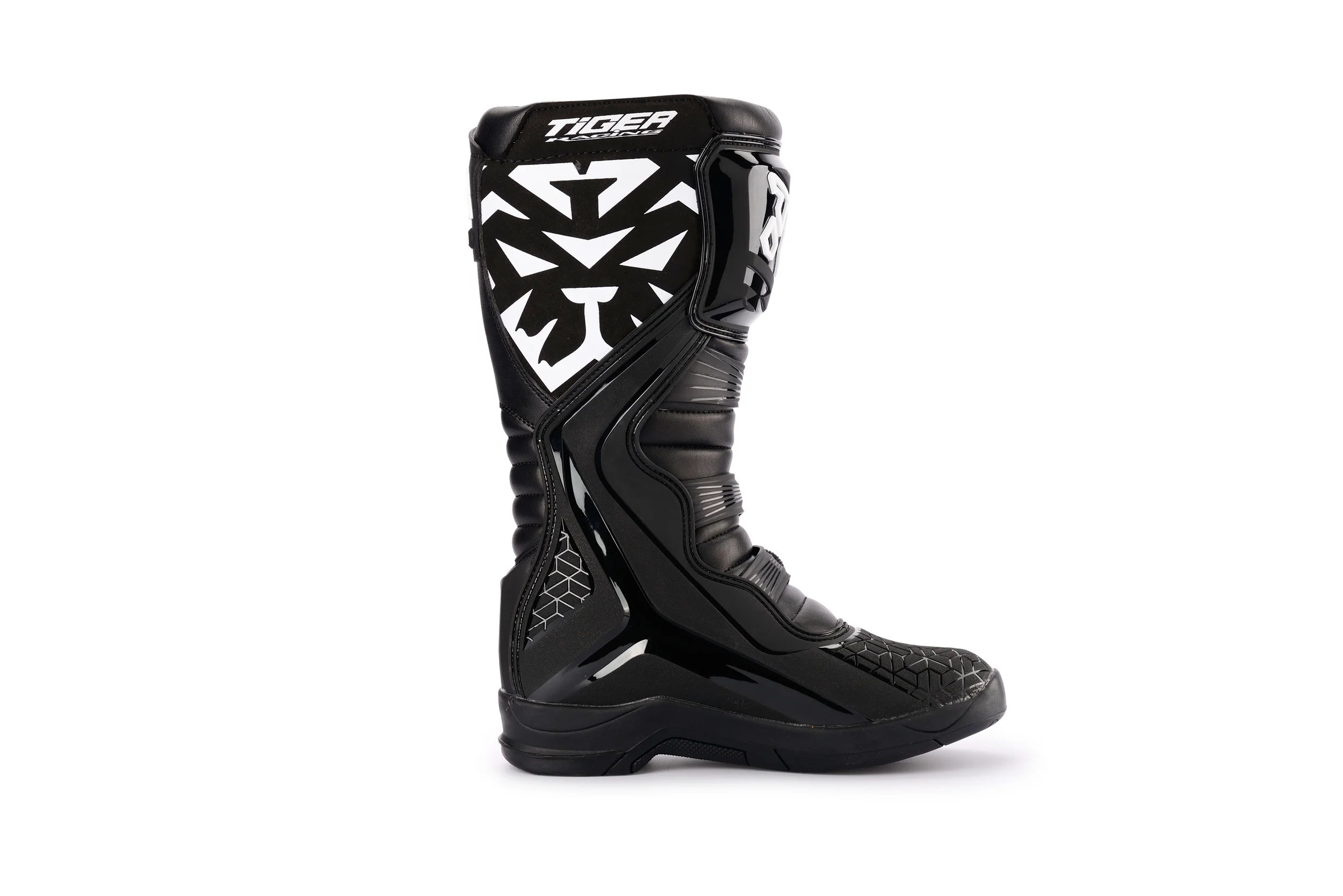TR Tiger MTR-T2 Black Motocross boots  botas de motocross mx boots