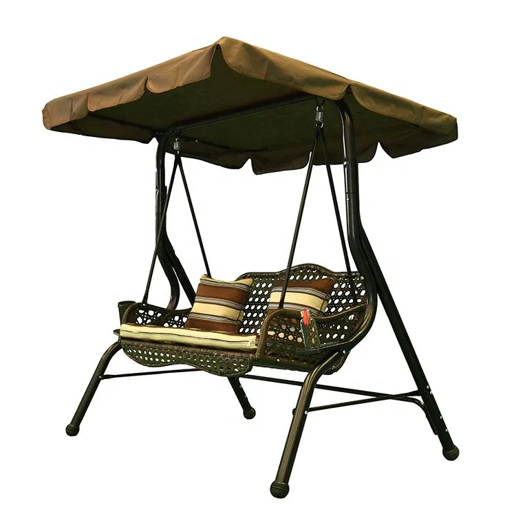 Hot sale Leisure Outdoor Garden  Hanging Swing Chair Canopy