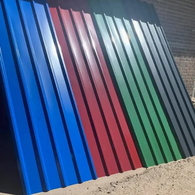 2024 Hot sale High Quality Customized Color Steel Plate Corrugated Galvanized Roofing Tile